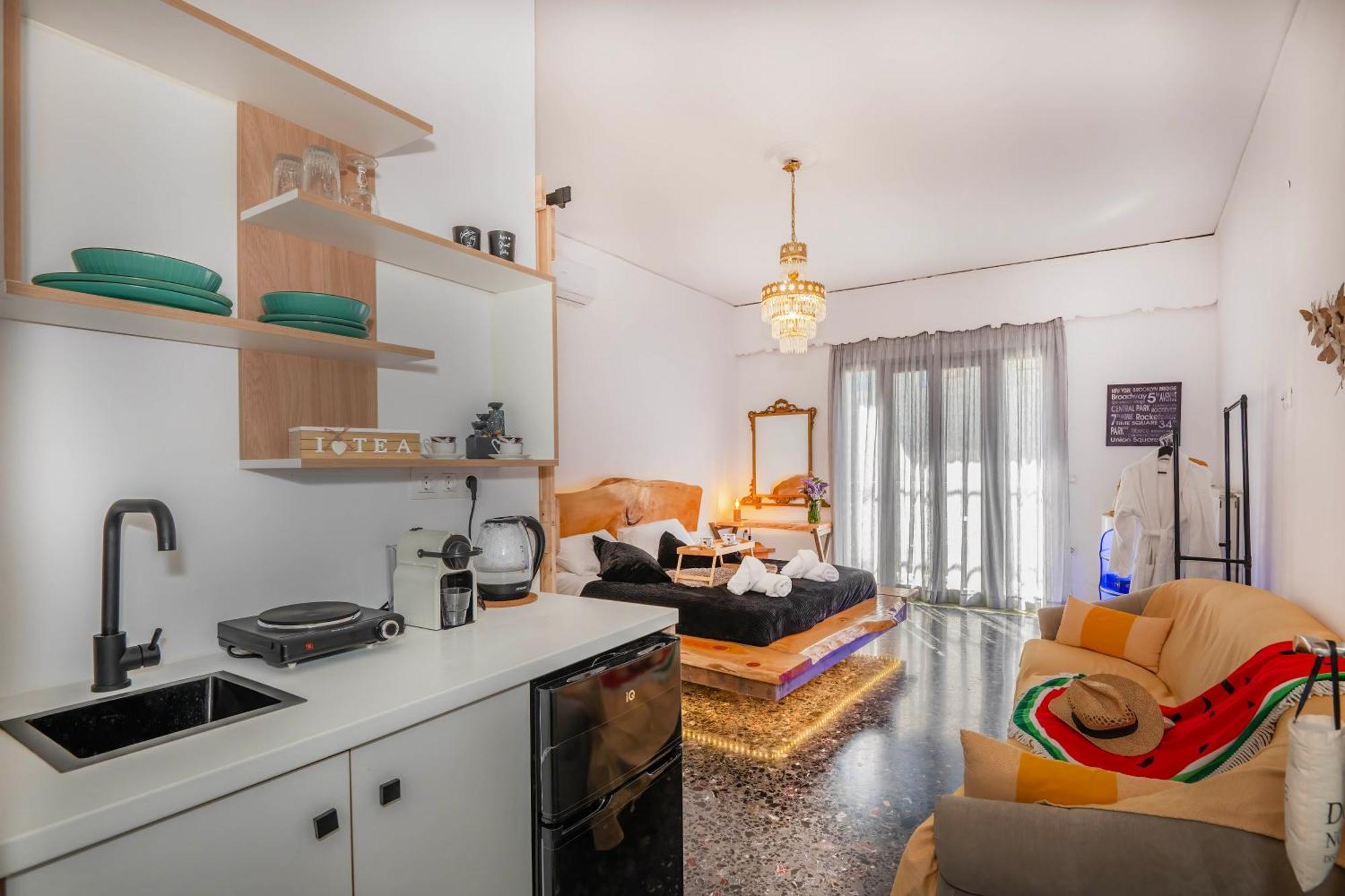 Sunny Palm Room Crete Rethymno Exterior foto